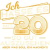20. Geburtstag Geschenk 20 Jahre Spruch