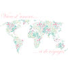 CARTE DU MONDE voyage