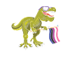 Genderfluide Dino