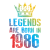 1986 Legends Born in