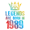 1989 Legends Born in