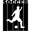 Fußballspieler Fußballmannschaft Fußballdesign