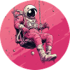 Astronaut Pink 2