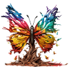 Rainbow Butterfly