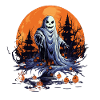 Halloween is Coming Ghost
