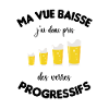 Humour chope de bière