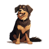 Hovawart owner farmer dog Purebred