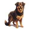 Hovawart owner farmer dog Purebred