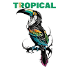 Tropical Charm: Toucan Paradise