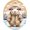 Mouton câlin doux