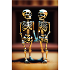 Skeleton Couple