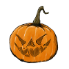 Halloween Horror Kürbis