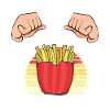 Funny Fries Funny French Fries