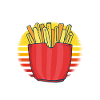 Funny Fries Funny French Fries