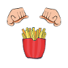 Funny Fries Funny French Fries