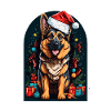 Funny German Shepherd With