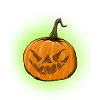 Glowing Halloween Pumpkin