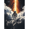 Astronaut im All