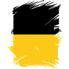 Drapeau du Bade-Wurtemberg Heimat Stuttgart