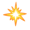 Star Comet Light Center