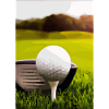 Golfball Abschlag