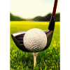 Golfball Abschlag