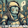 J’aime Humans Robot