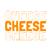 Käse Schriftzug Muster