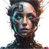 Roboter Frau