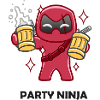 Party Ninja Fan