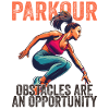 Parkour-Hindernisse sind eine Chance