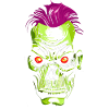 Groen Groen Zombie Monster