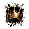 Crown Splat Gold
