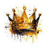 Crown Symbol Gold