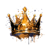 Crown Symbol Gold