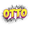 Otto Custom Name Comic Book Style Pop Art, Otto