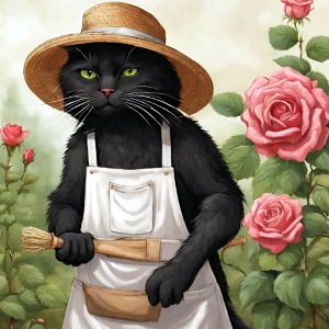 Garden tomcat