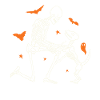 Skeleton Dog Halloween Dog Lover