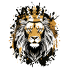 Lion Animal Head Crown