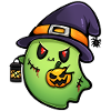 Mignon Zombie Ghost - Fête - Halloween