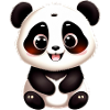 Baby Panda Motiv