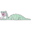 The Tiny Adventures - funny crocodile