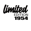 Édition limitée 1954