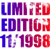 25th Anniversary Limited Edition 11/1998