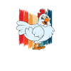 Funny Chicken Saying Chicken