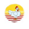 Funny Chicken Saying Chicken