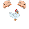 Funny Chicken Saying Chicken