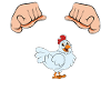 Funny Chicken Saying Chicken