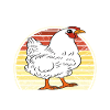 Funny Chicken Saying Chicken