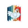 Funny Chicken Saying Chicken